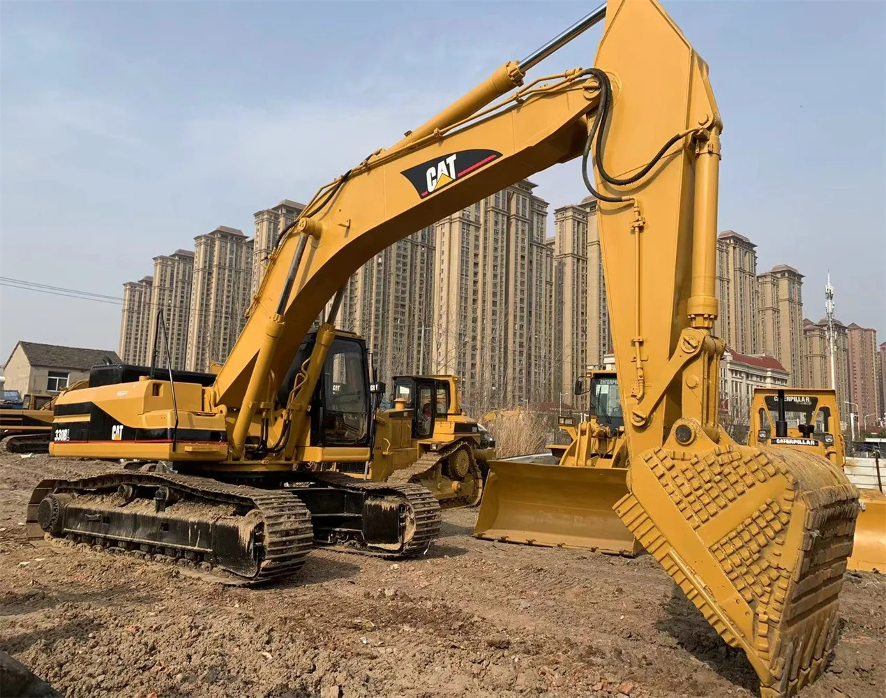 Original Japanese excavator used caterpillar 330bl crawler excavator with hydraulic sticker for sale