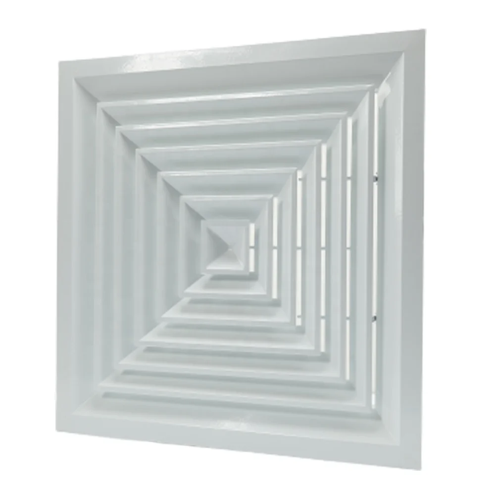 Best Price Providing Fresh Air For Health Excellent Material For Wholesale Air Grille Ventilation system M&E Square Air Diffuser