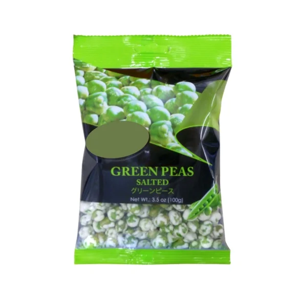 Зеленый горох Лучшая цена здоровые закуски зеленый горох с покрытием экспорт в Великобританию