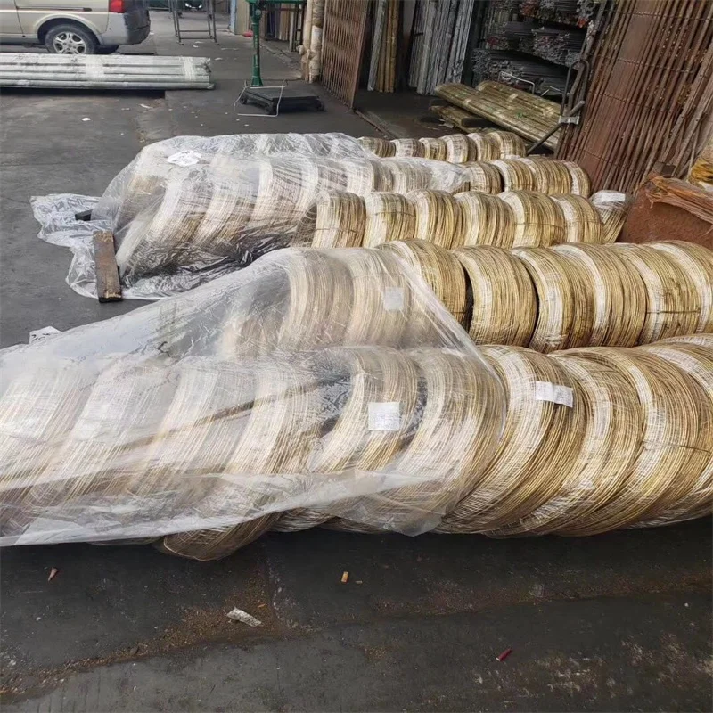 H63 H65 customized good surface seamless copper pipe brass tube