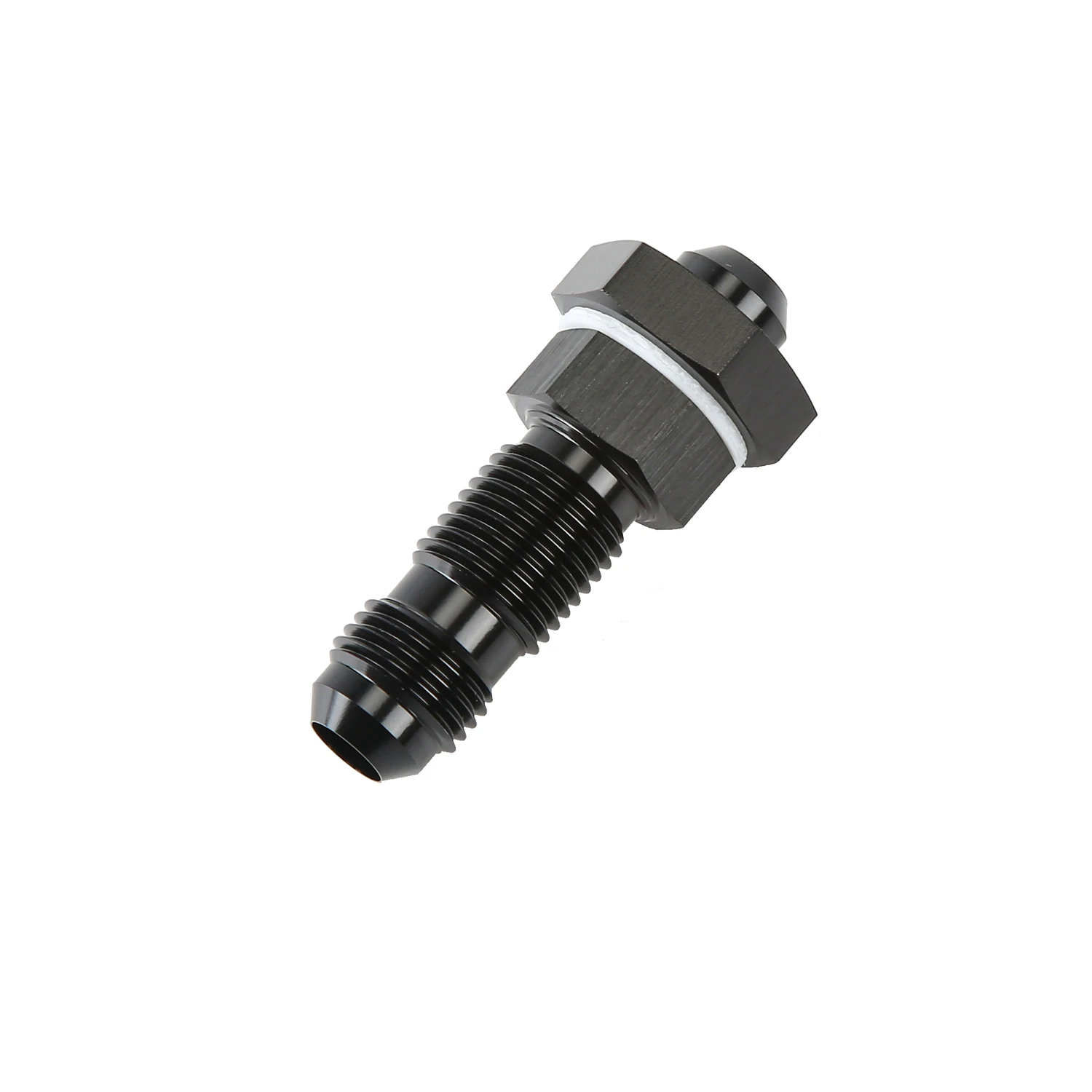 Алюминиевая гайка 5/8 с правой и левой ручкой 3/4, шестигранная, Черная