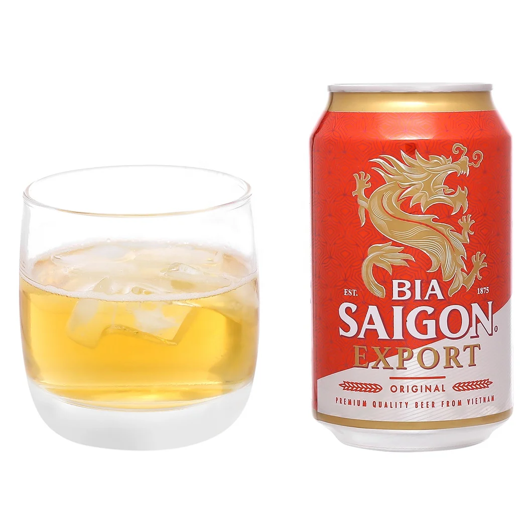 SAIGON EXPORT BEER CAN 330ML