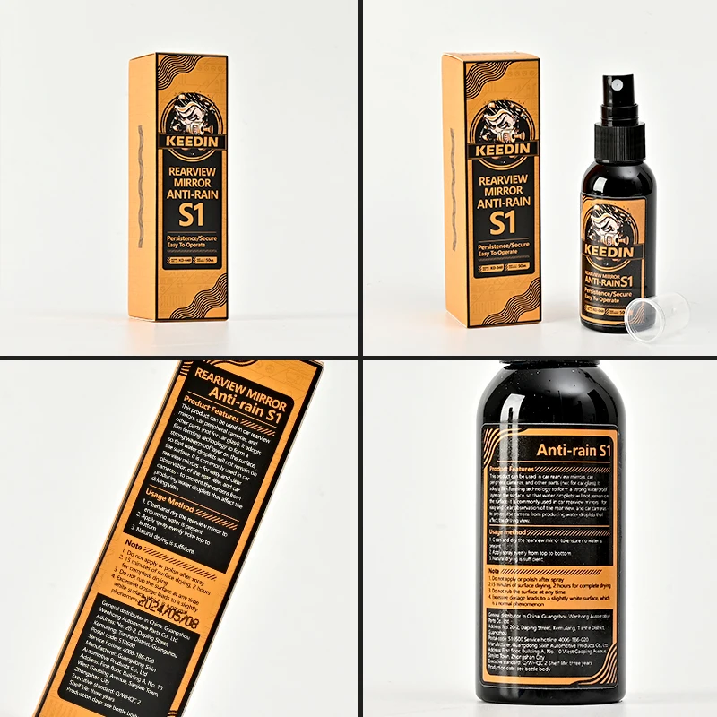 KD-048 Premium Car Windshield Coating - All-in-One Anti-Fog, Anti-Rain, Cleaning & Waterproof Spray