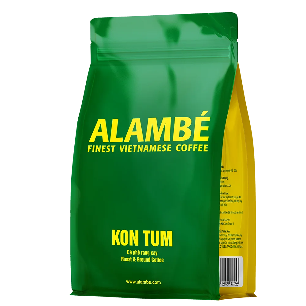 Good Price Vietnamese Specialty Drink Alambe Kon Tum Ground Coffee Powder 230g Low Caffeine Content Wholesale Orders