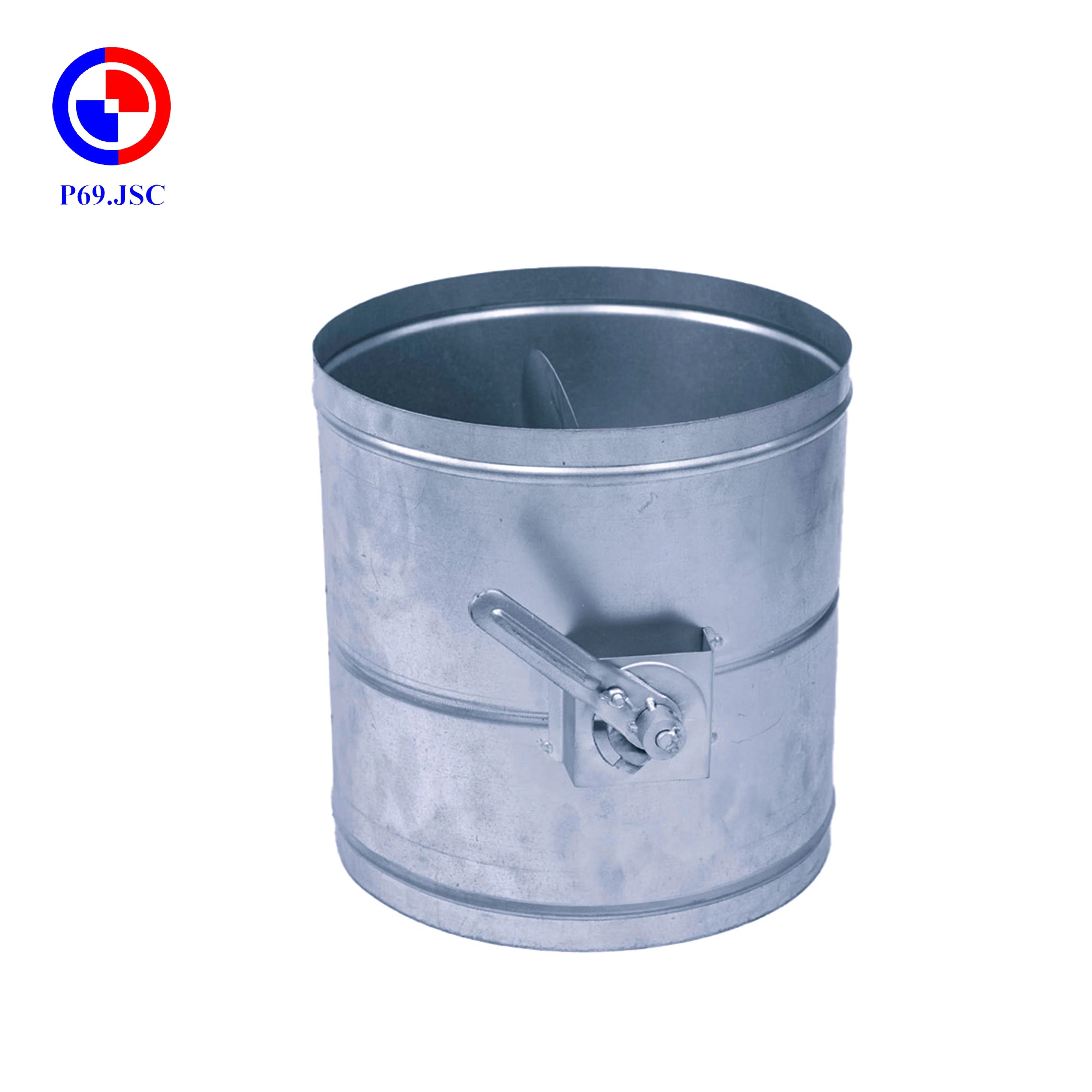 Best Price Control Pressure Productive Damper Ventilation System M&E OEM Round Volume Damper Manual Control - HAND P69 JSC
