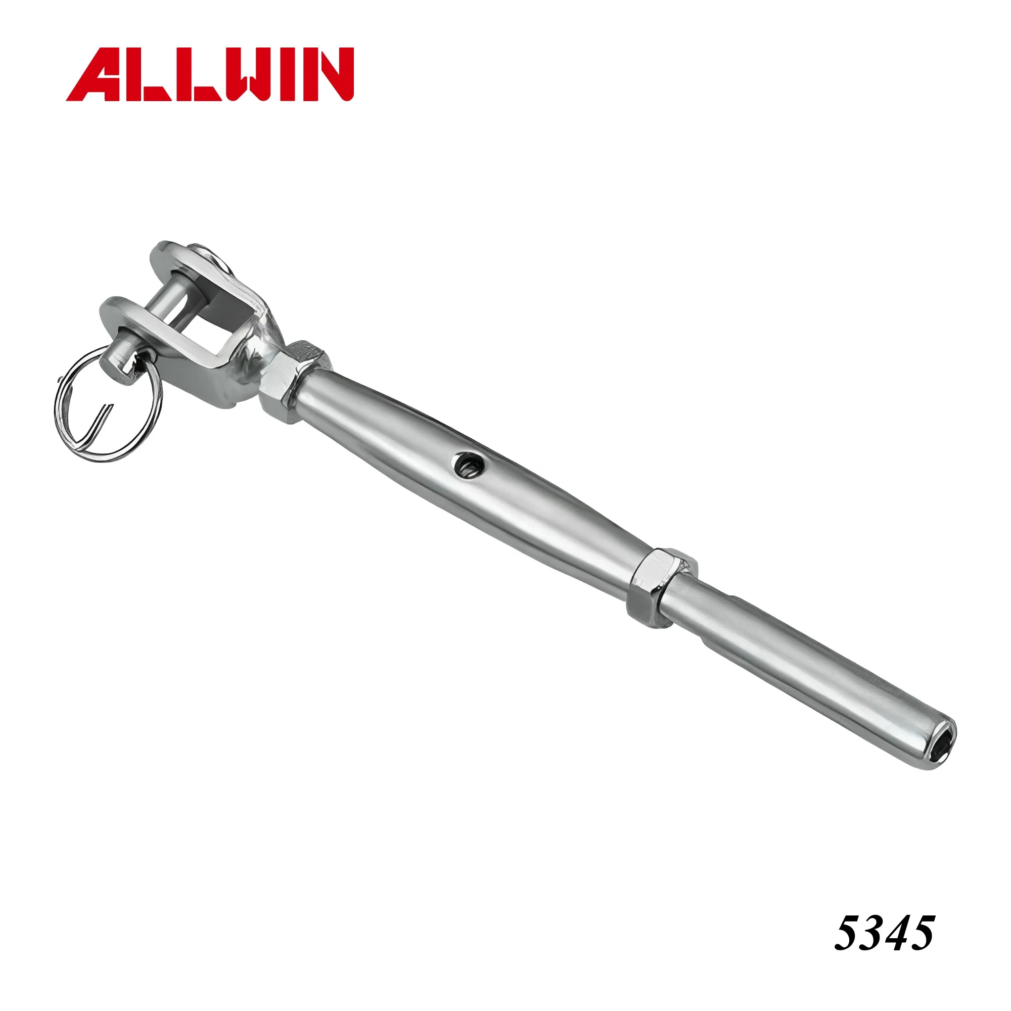 Stainless Steel Rigging Lag Eyes Screw Hardware Model 5338 for Timber Wooden Packaged in Box