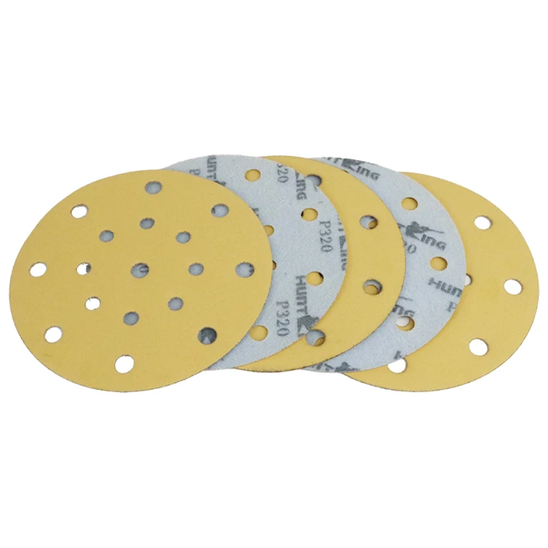 6inch Round Sand Paper Disc Backing Pad for Polishing Car Abrasive Tools Fiber Discs 220mm Disc 3 Holes Sand Disk 150 Mm