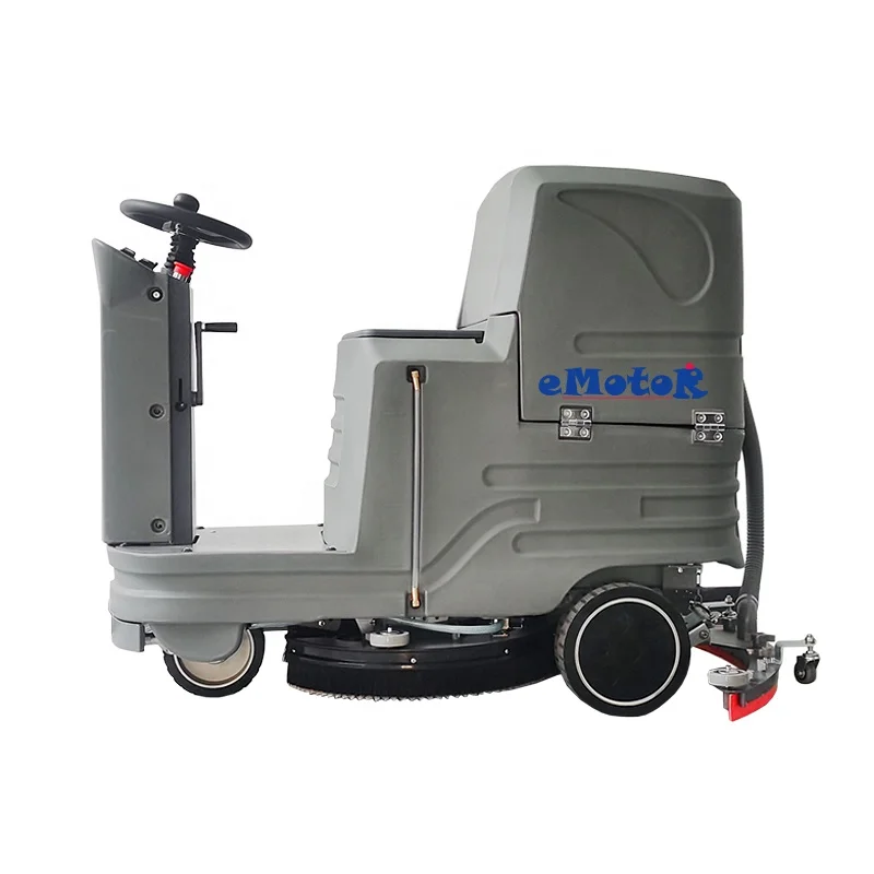 New Design Automatic Ride On  Floor Scrubber Machine In Stock For Factory Hospital
