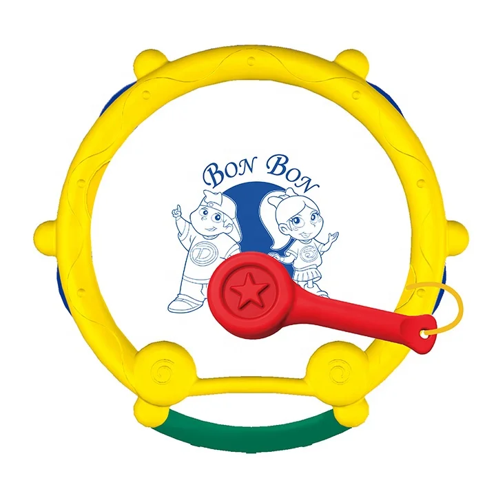 Custom educational toy for kids drum toy with stick
