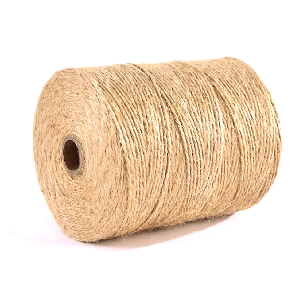Customized Natural burlap Rope String Jute Rope Yarn Bulk Jute Twine