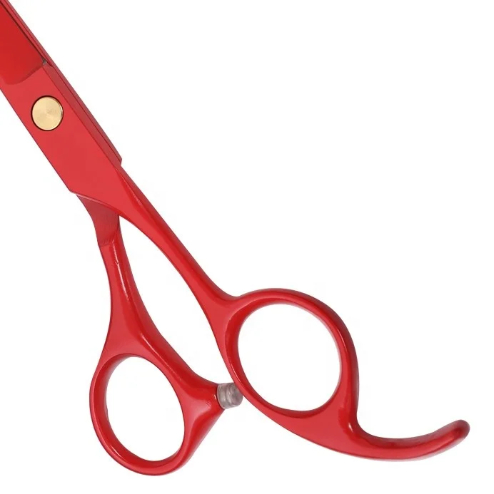 Оптовая продажа 6-дюймовые парикмахерские ножницы 420 из нержавеющей стали супер резка тупые острые наконечники прямые резиновые для салона