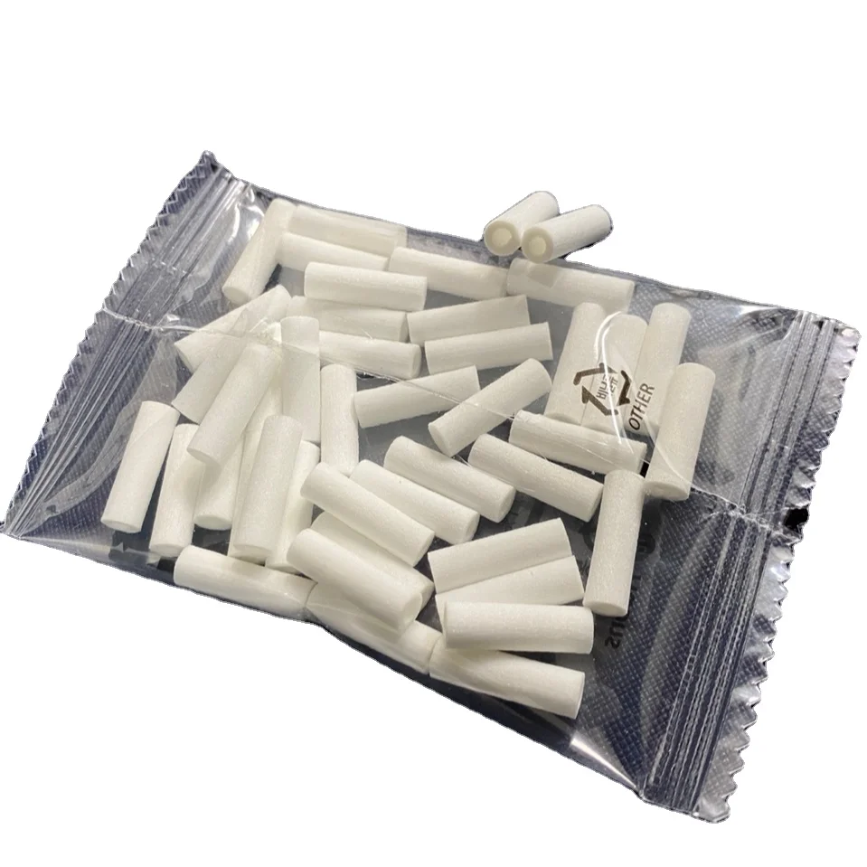 Korea cellulose acetate filter tip vaporizer dry smoking herbal tea cigarette tube from fiber filter rods without paper