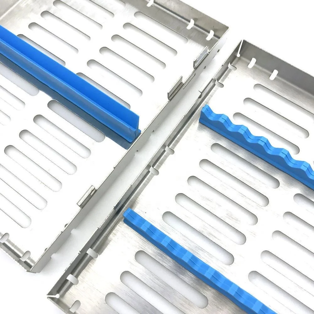 Стоматологическая Кассета из нержавеющей стали для 10 шт. инструментов автоклав стерилизационный лоток коробка