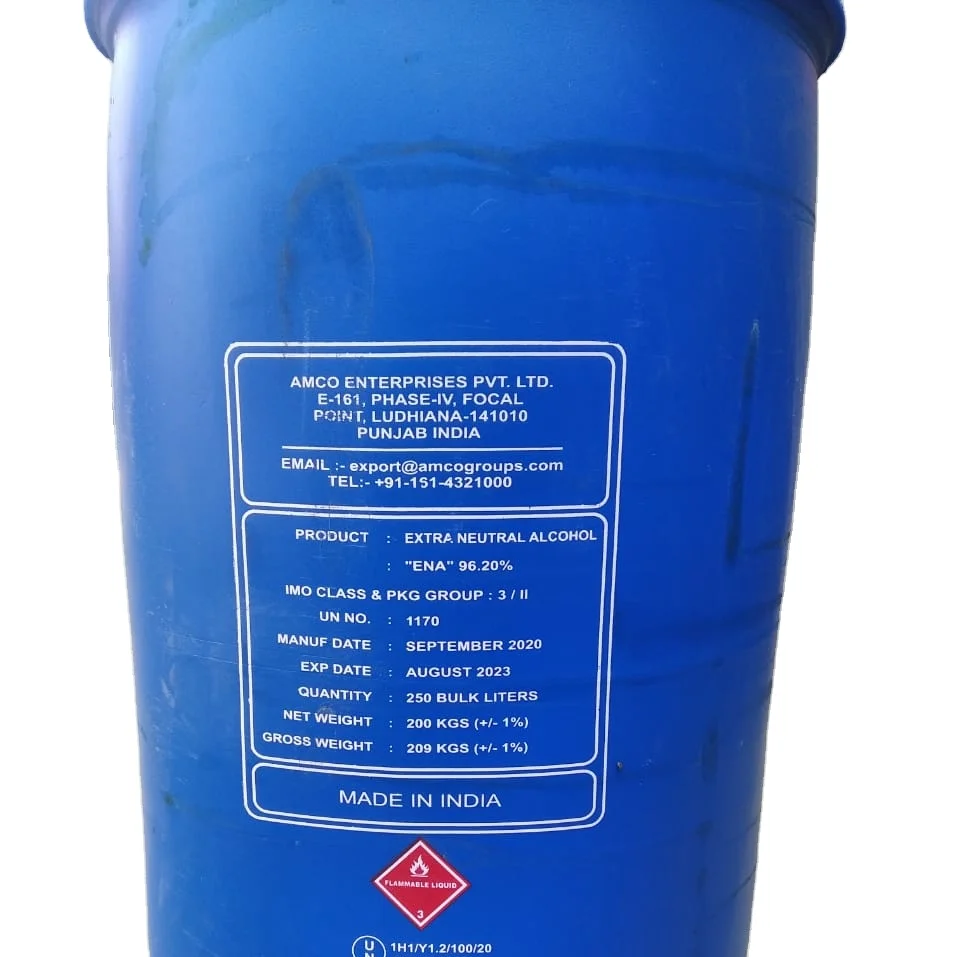 
extra neutral alcohol 96% 