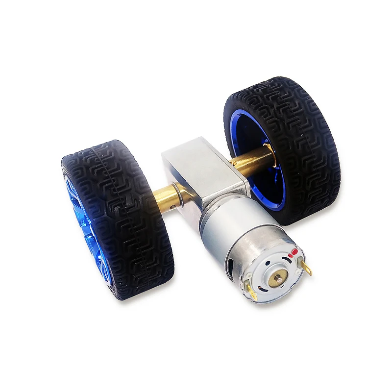 Faradyi Customized Micro Reducer 12v 24v 50rpm 100rpm 200 Rpm 50kg 10kgcm 5w Right Angle Brush Dc Worm Gear Motor For Robot Toy