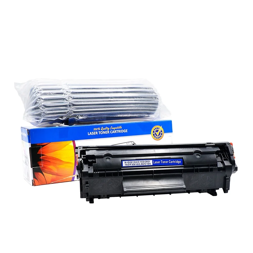 Tatrix 12A CRG 103 104 303 703 FX9 FX10 L90 Q2612A 2612A Compatible Laser Black Toner Cartridge for Canon MF4270 Printer