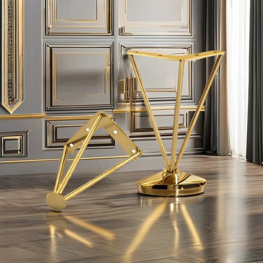 cast iron metal gold steel coffee dining sofa table bed furniture legs/Gold metal iron sofa legs matt black furniture legs for