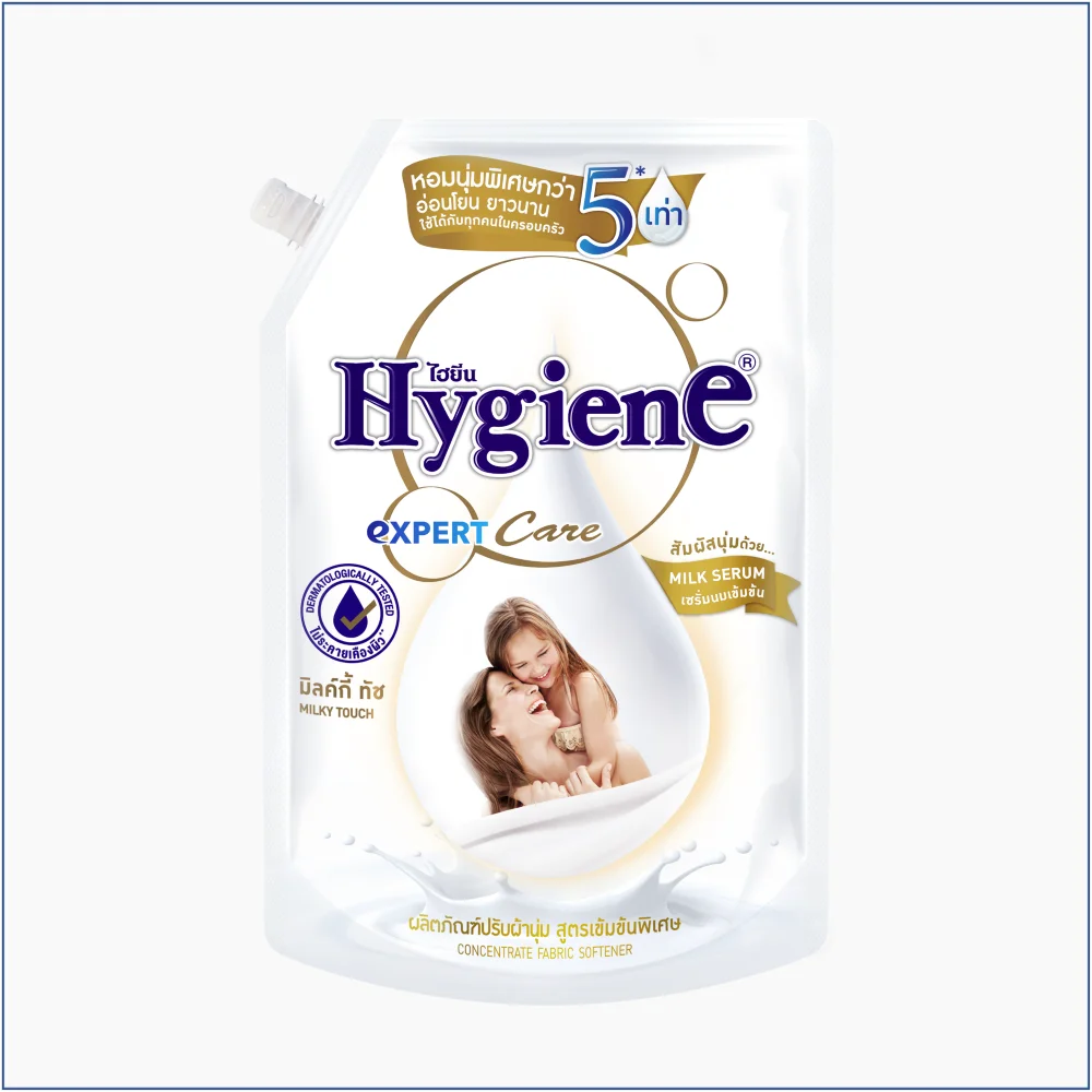Hygiene Auxiliary Fabric Textile Clothes Liquid Softener Expert Care Milky Touch Scent 1300ml