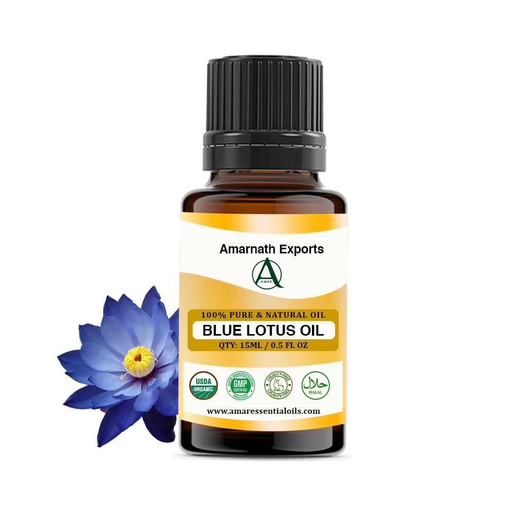 Top Sell Pure Organic Extract Blue Louts Absolute Oil For Perfume and Bath Oil Uses Manufacture in India Low Prices