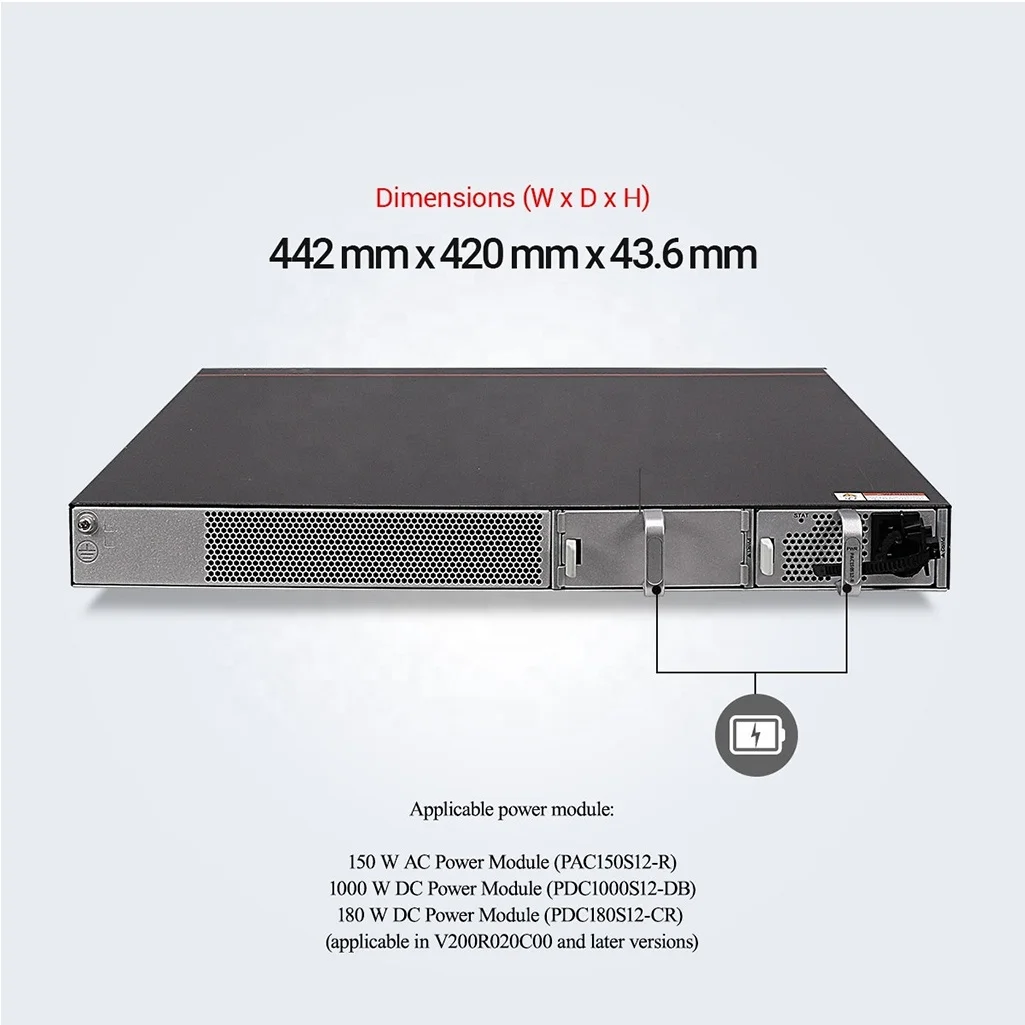 98010941 S5700 Series Network Switch S5735-S48T4X Enterprise Access Switch of best price