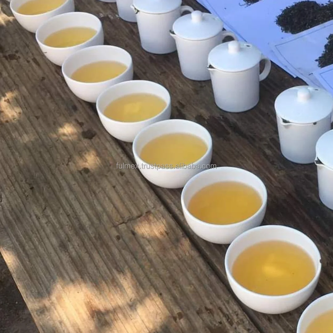 Packing PP Kraft PE bag Green tea Pekoe high quality good liquor from Vietnam tea manufacturer