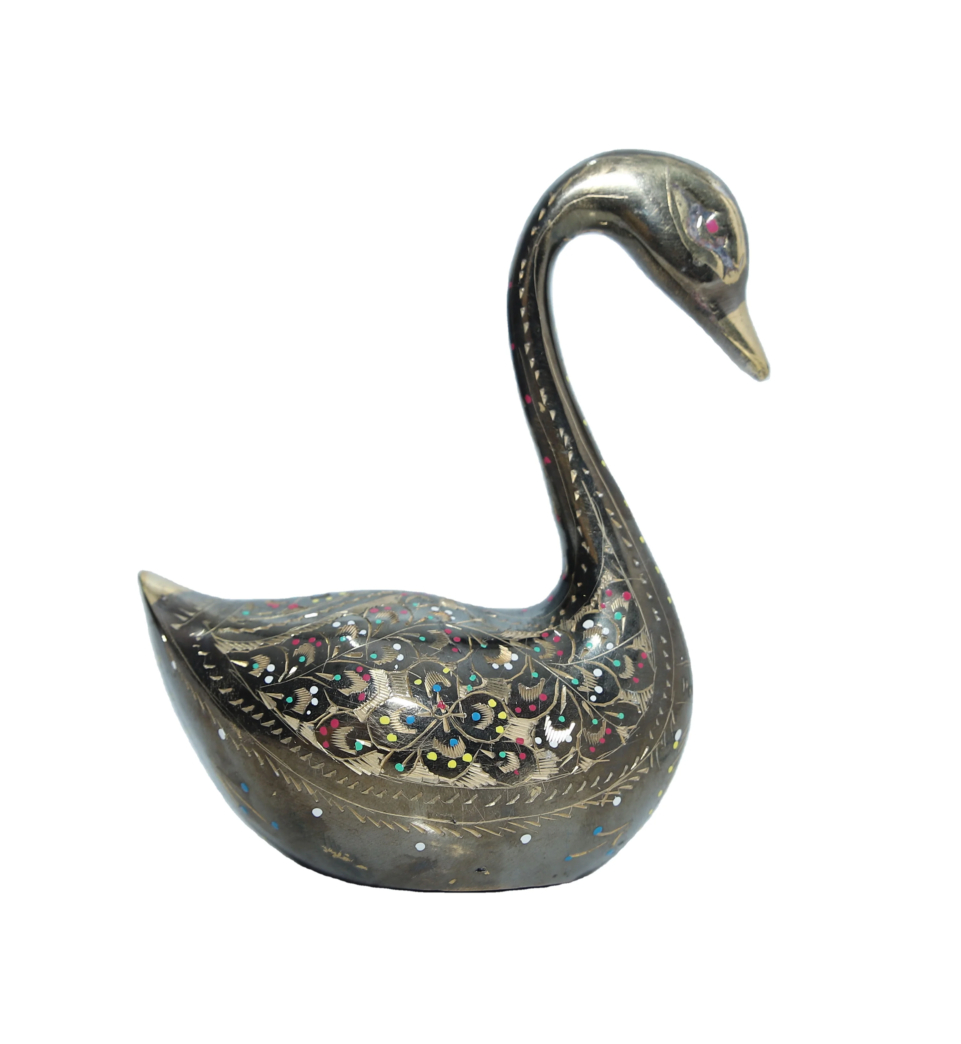 Handmade reindeer table decoration gift Antique Metal Products Statue Ornament Home Office Desk Decor Brass Monkey Figurine