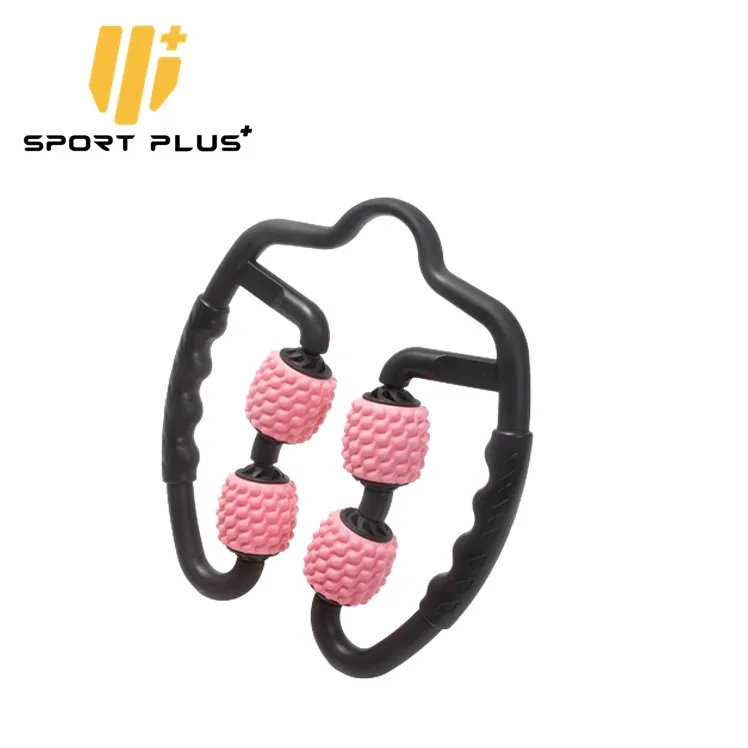 Четыре шарика u-образный триггерный массажный ролик для рук и ног