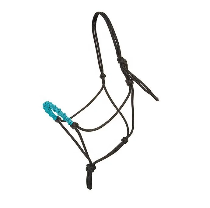 Веревка Stacy Westfall Halter, бирюзовая лучшая уздечка для лошадей