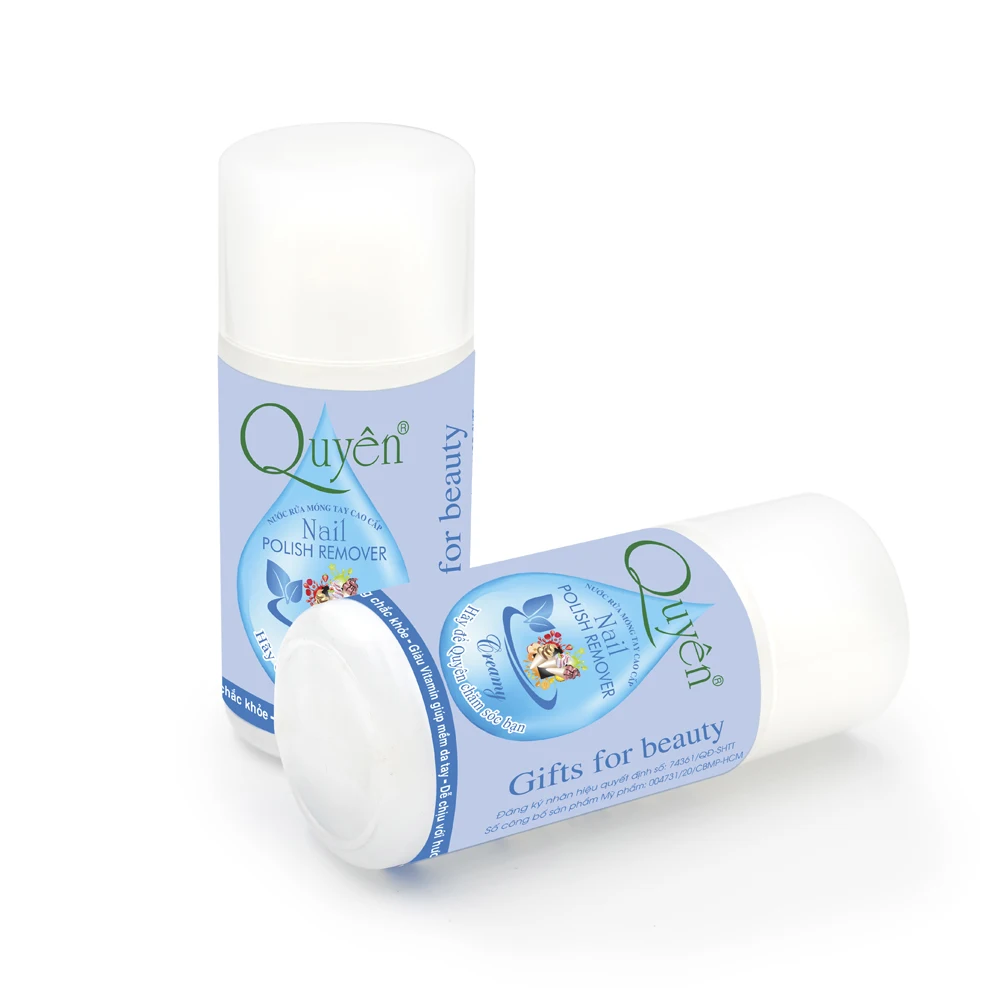Quyen Beauty Vietnam High-Class ACCC5002 Scented Nail Remover Avocado Cream Peach Lavender 500ml Liquid Efficient Moisturizing