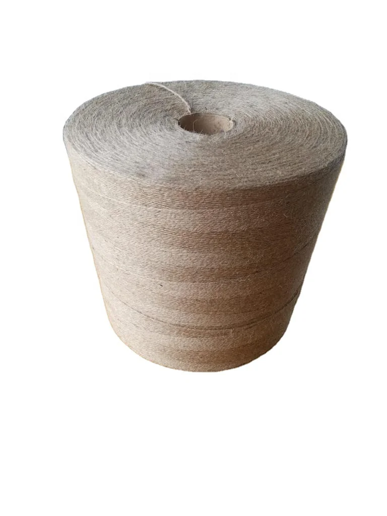 High Quality 100% Jute Yarn 13LBS/1PLY CB Originating from Bangladesh