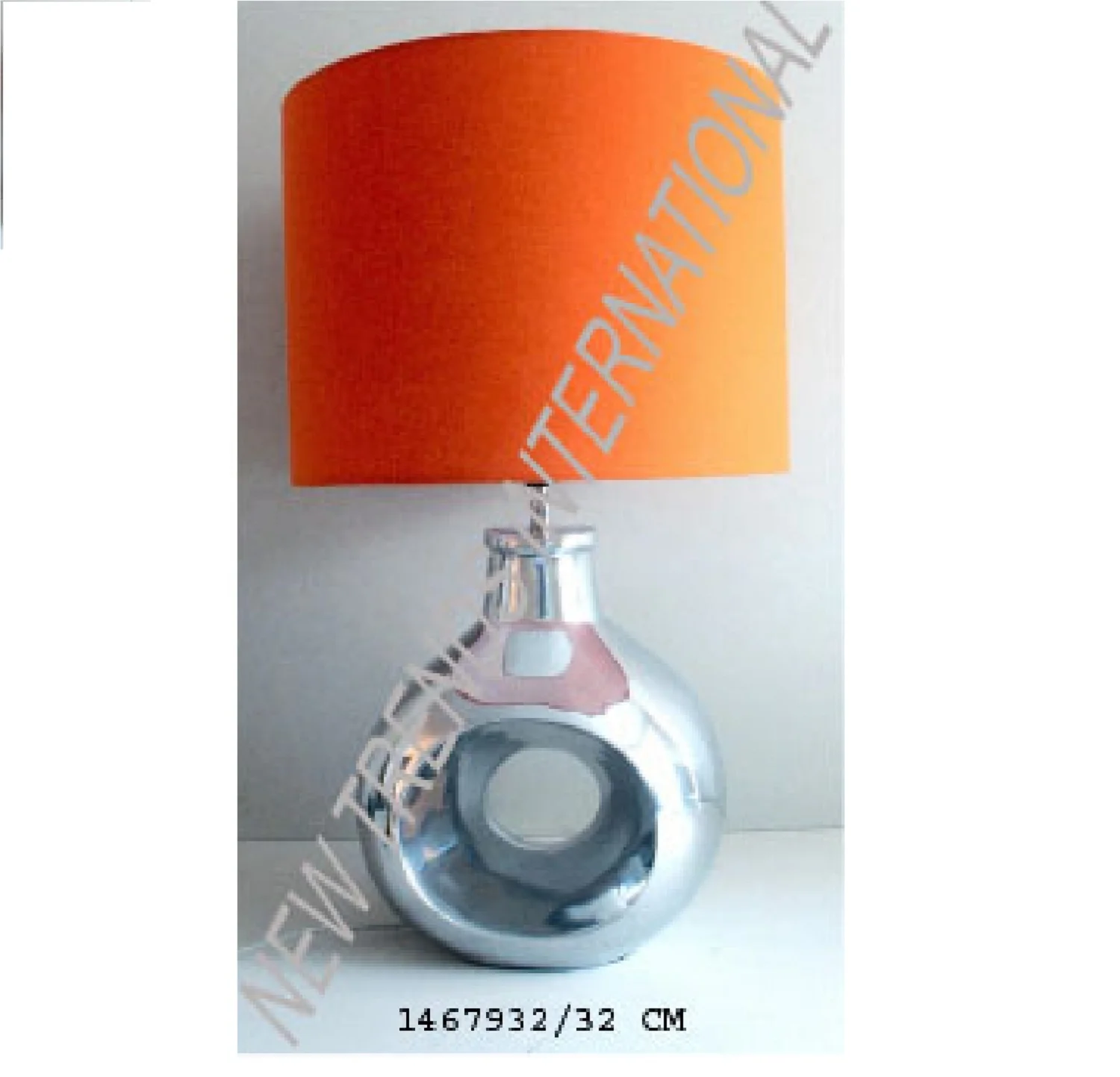 Decorative Designed Desk Decor Lamp For Home Decoration Night Lighting Lamp With Fabric Shade