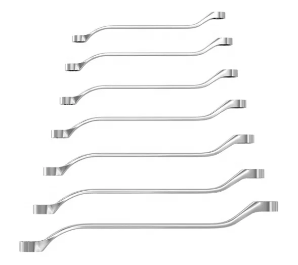 Offset Bolt Extractor Combination Wrench Set
