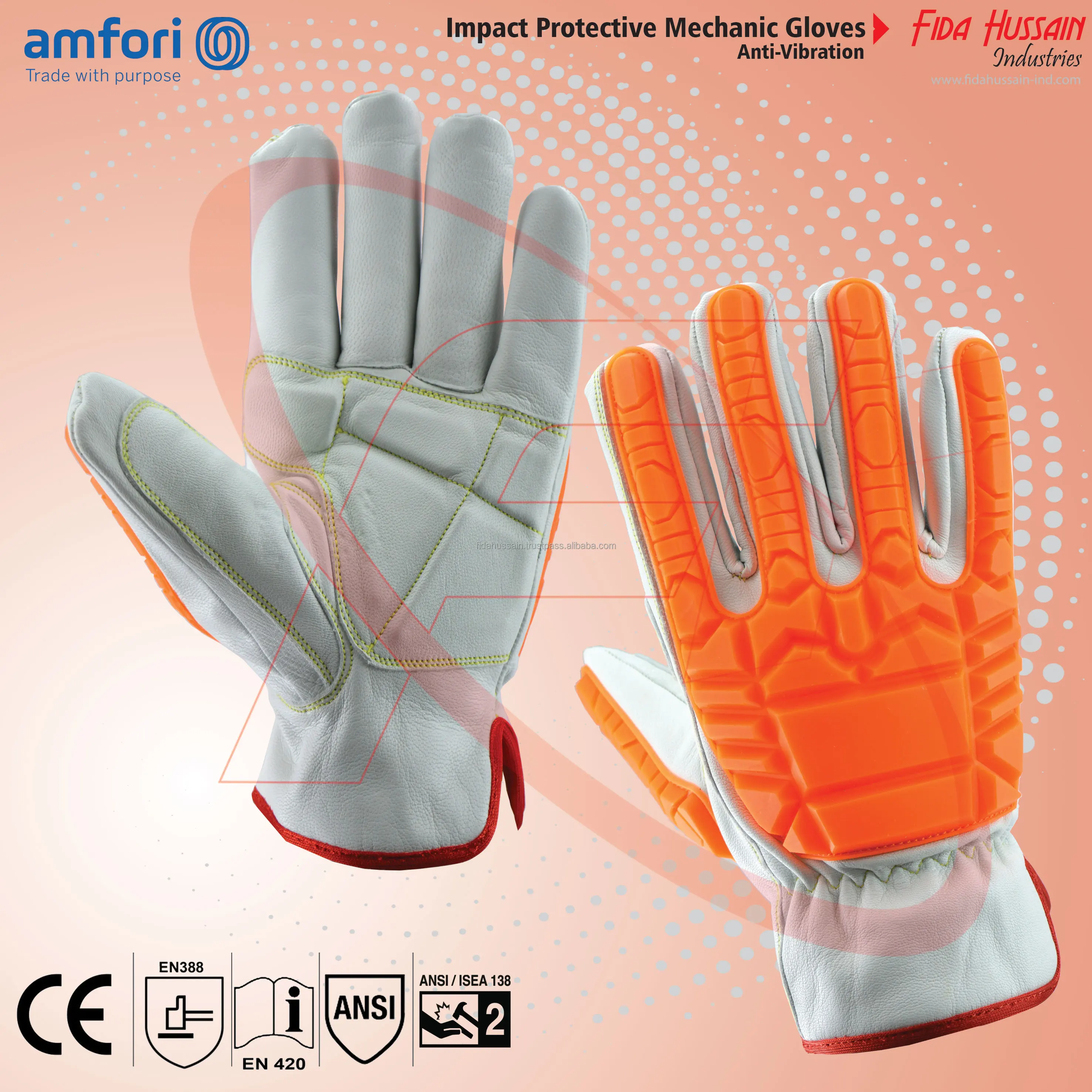 Top Quality Impact Protective Custom Driver Gloves for Daily Use 2024 Wholesale Driver gloves Leather gloves from Pakistan