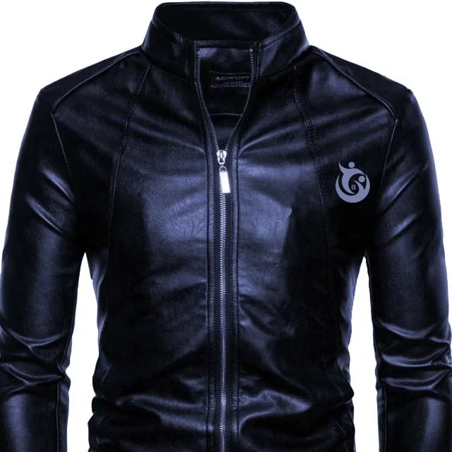 Classic OEM Manufacturer Custom Color Casual Sheepskin Suede Leather Jacket Men Jacket