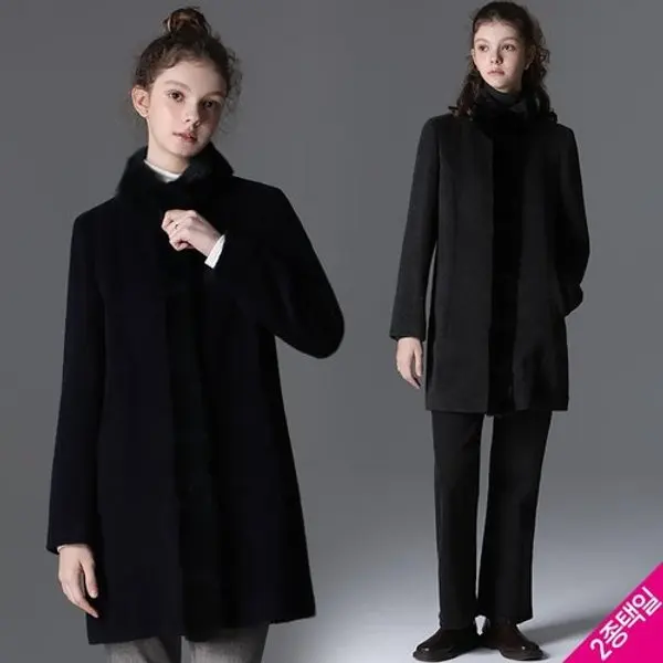 Корейский ТВ шоппинг Женское пальто из натурального меха норки и шерсти альпаки красочный подол