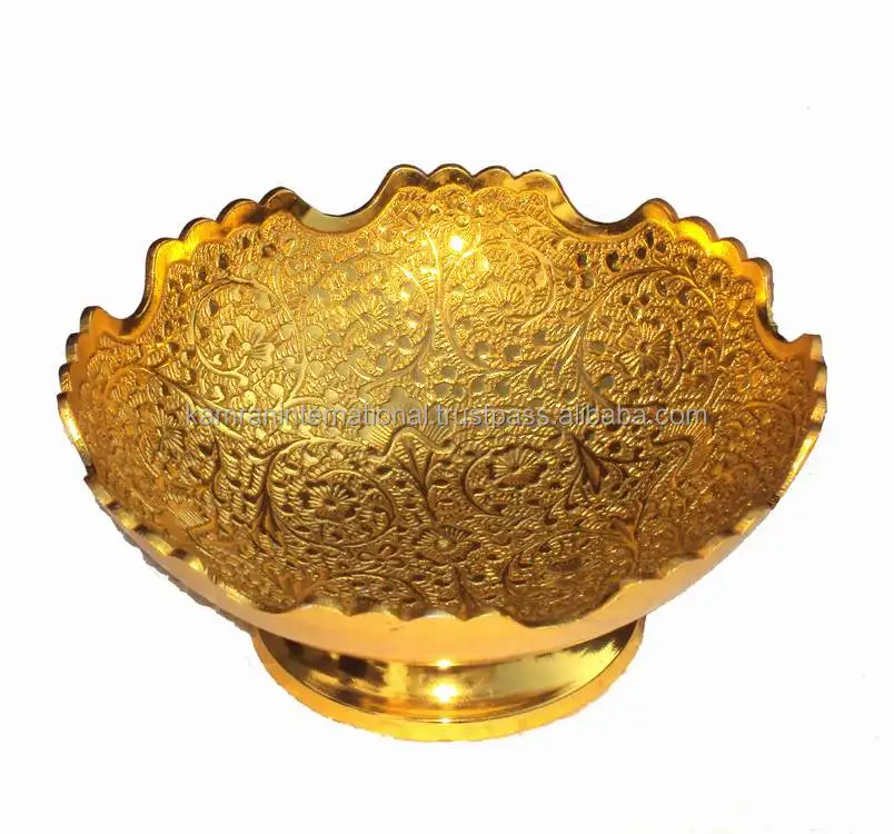 Brass fruit plate ,decorative plate, collectible plate,