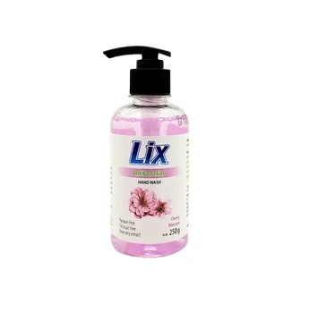 LIX HAND WASHING LIQUID | ESSENTIAL ANTIBACTERIAL DAILY HAND CLEANSING | CHERRY BLOSSOM & BAMBOO CHARCOAL