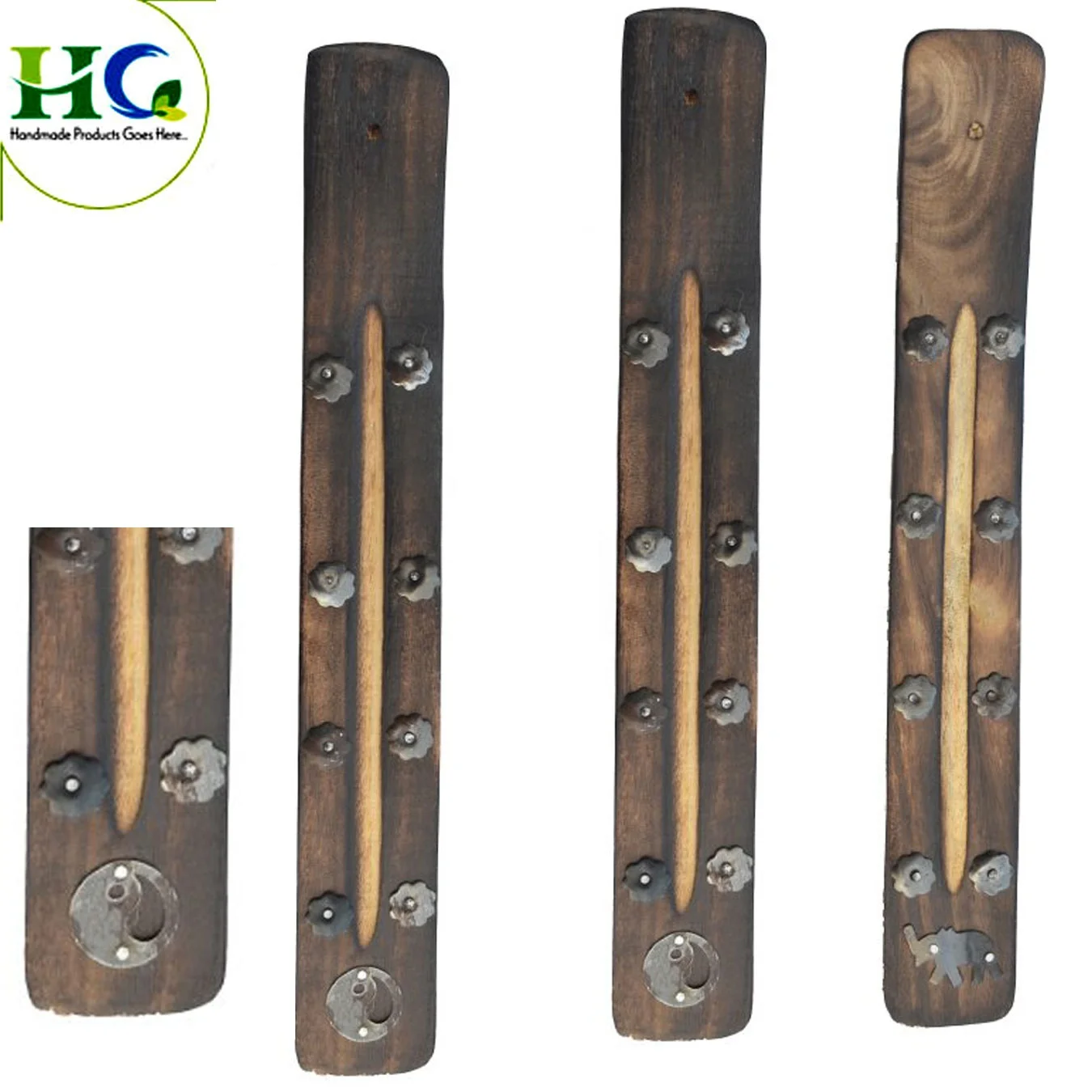 Wholesale Wood and Seed Incense Holder with Benzoin Tea Strawberry Bergamot Sandalwood Star Anise scents Religious Use