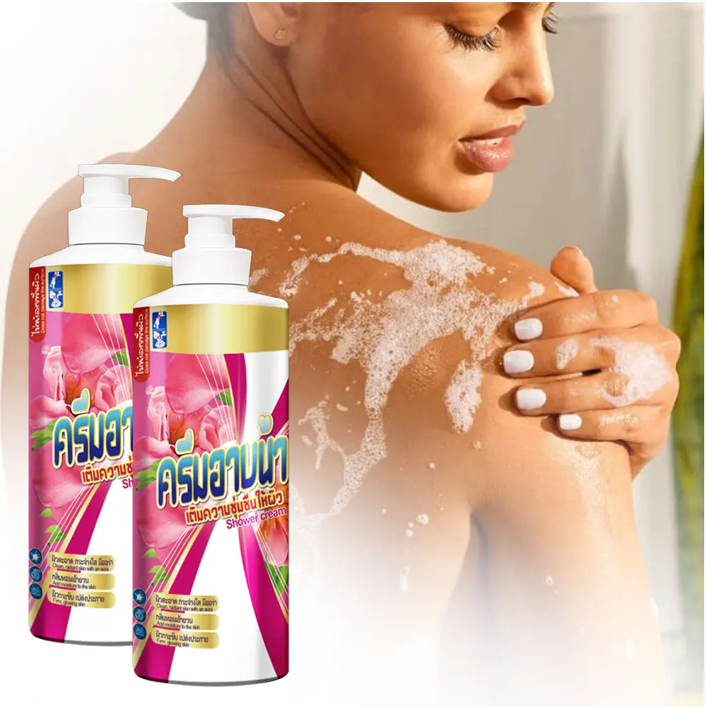 OEM Hot-Sale 1000ml Shower Gels Liquid Soap Body Soap Fresh Scent Soft Moisturizing Skin Gentle Herbal Formula Whitening Feature