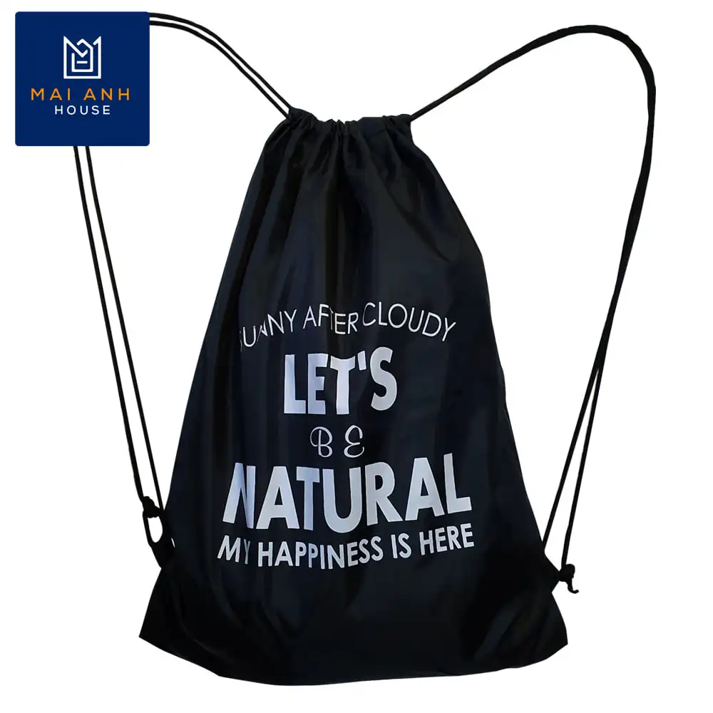 MA01.1 drawstring backpack OEM Customized Factory Price home storage & organization OEM ODM Design Logo Customized