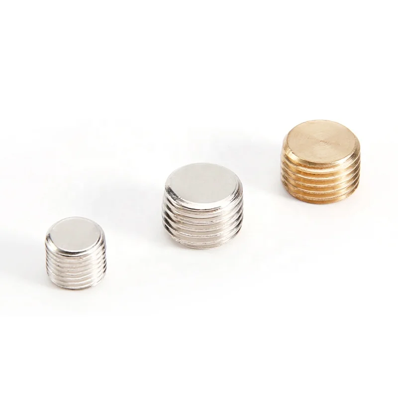 Inner Hexagon Male Pipe Plug SS304 Stainless Steel Brass Pipe Fittings RC / G Thread Pipe Plug