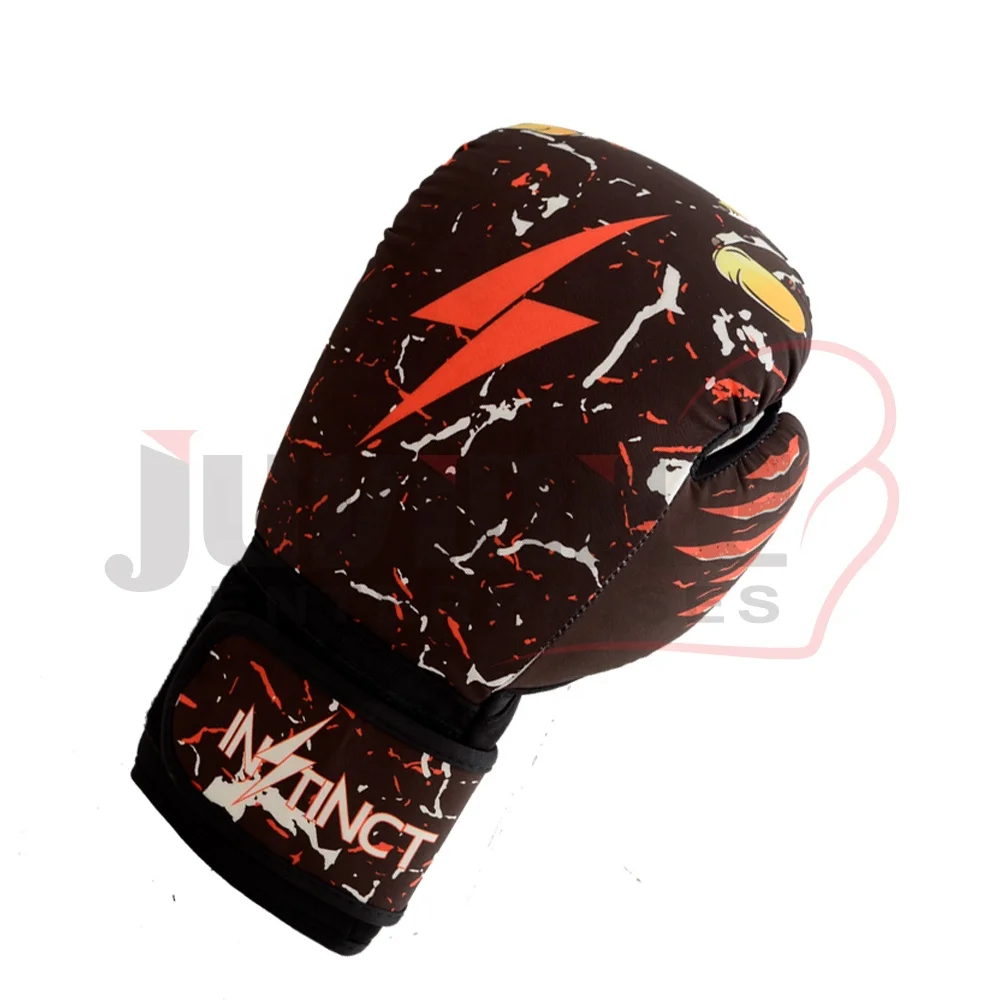 Боксерские перчатки Washo/Профессиональные боксерские тренировочные в стиле инстинкт для кикбоксинга Муай Тай гелевые спарринговые