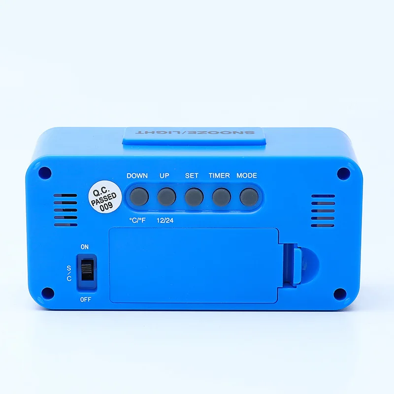 T518 Wholesale Dementia Calendar Date Snooze Small Bedroom Electronic Lcd Day Table Desk Digital Clock