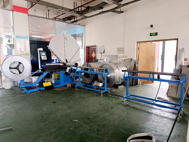 High Quality Widely Used HCY-1.5 Spiral Duct Manufacture Line Round Duct Production Machine For Sale