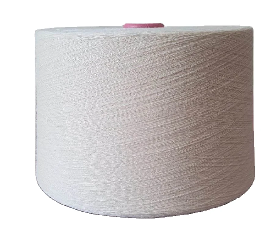 Direct mill Sale Nm Ne 10s 20s 24s 30s 34s 40s Raw White 100% combed compact Cotton ring spun Yarn For Knitting And Weaving