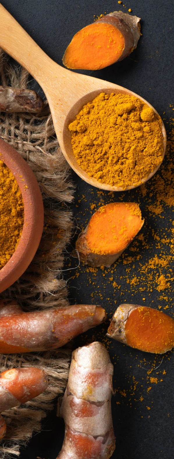 Dried Turmeric (1,000 gram) Dehydrated Thai Herbal - Wholesale - custom size package & design (Product of Thailand)