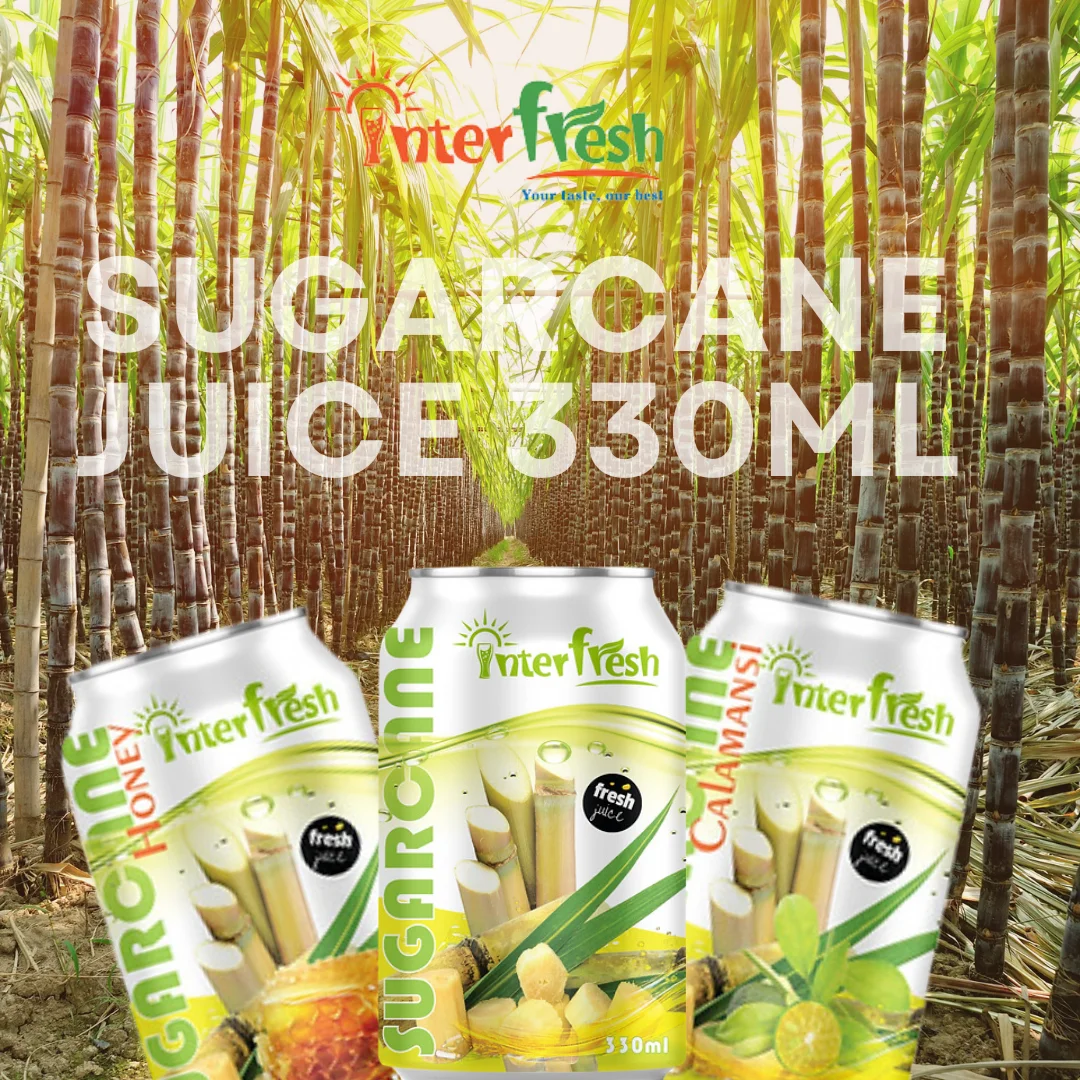 Vietnam Interfresh brand Calamansi sugar cane 330ml from fresh sugar cane ready to ship wholesale factory price