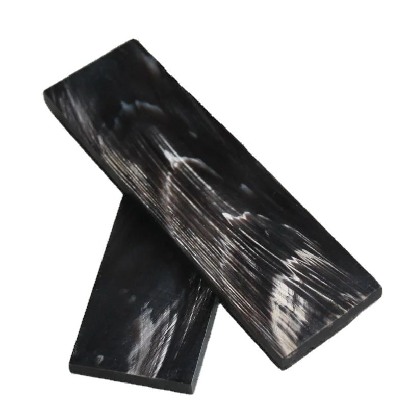 Высококачественные черные весы из буйвола с белым Рогом оптовая цена коровьего рога по размеру на