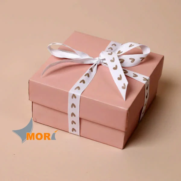 MORI Silk ribbon gift ribbon with embossed logo brand Viet Nam factory Decorative Ribbon With Personalized Logo Celebrate