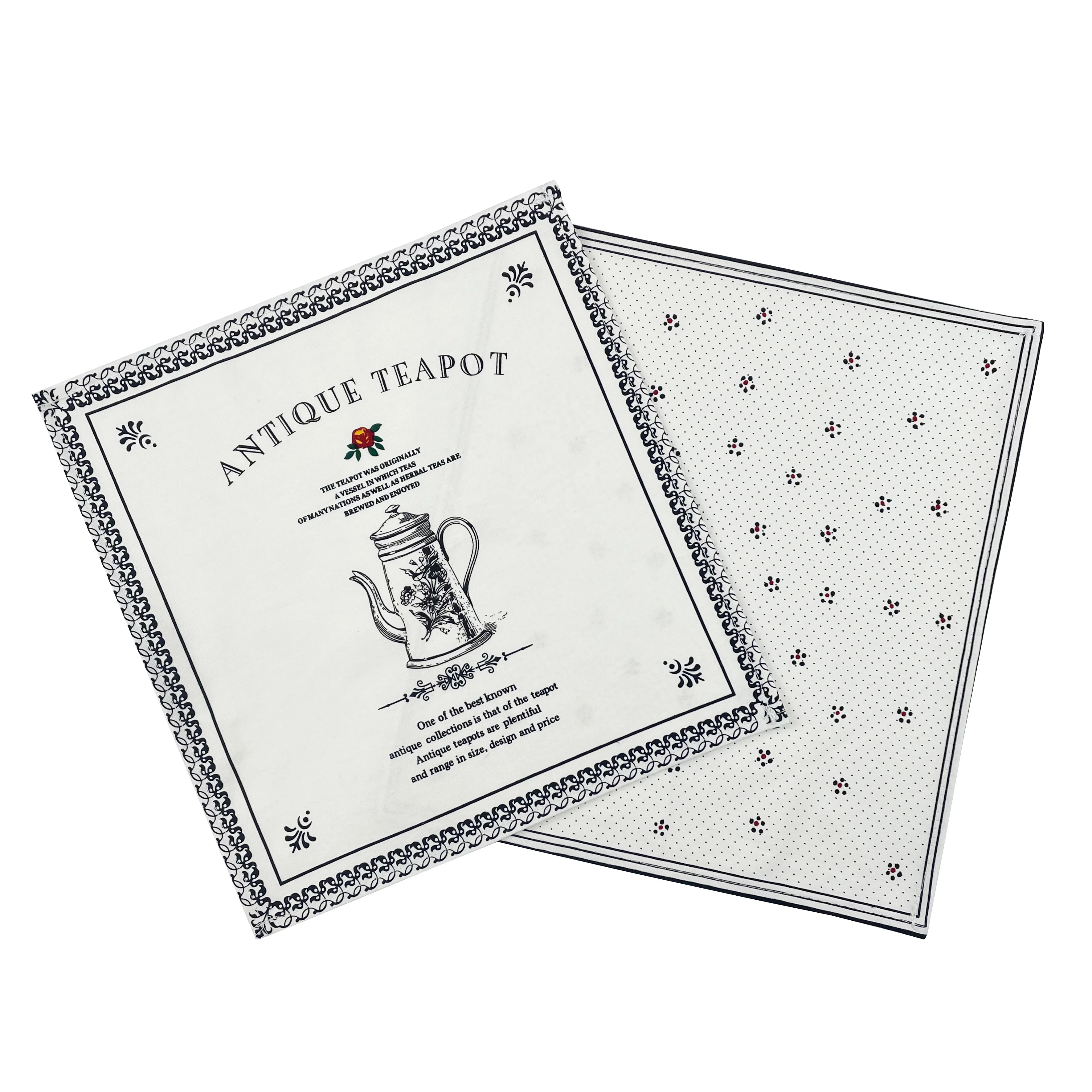 High Quality Everyday Printed Napkin Elegant Flora Napkin Set